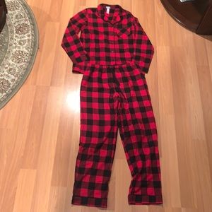 Plaid Pajama Set